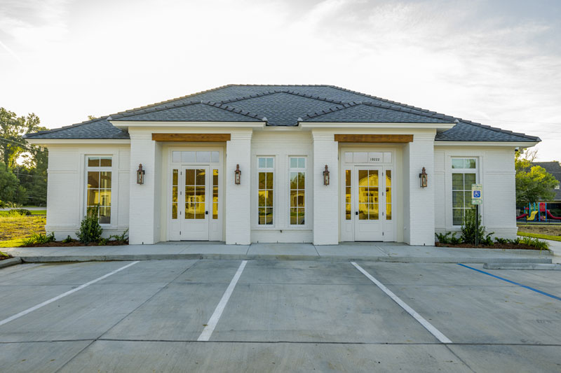 front view of Dr. Ghere's office building